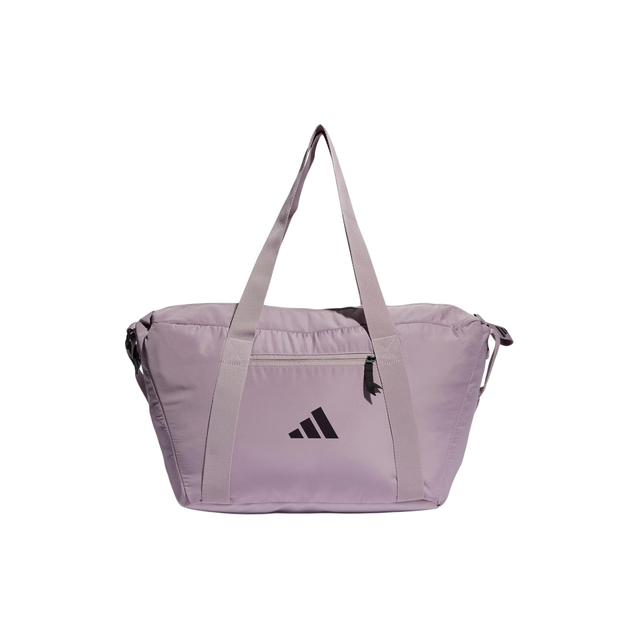 

New Adidas Polyester Shoulder Bag, Crossbody Bag, Handbag Regular Women s Purple Pink & Black IR9933 54.1*23.1*26.9CM