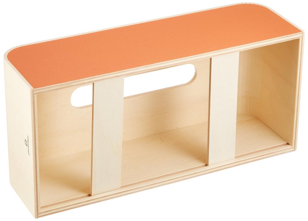Yamato Kogei Krabička na kapesníky Barva Krabicová oranžová Vyrobeno v Japonsku COLOR-BOX YK05-108