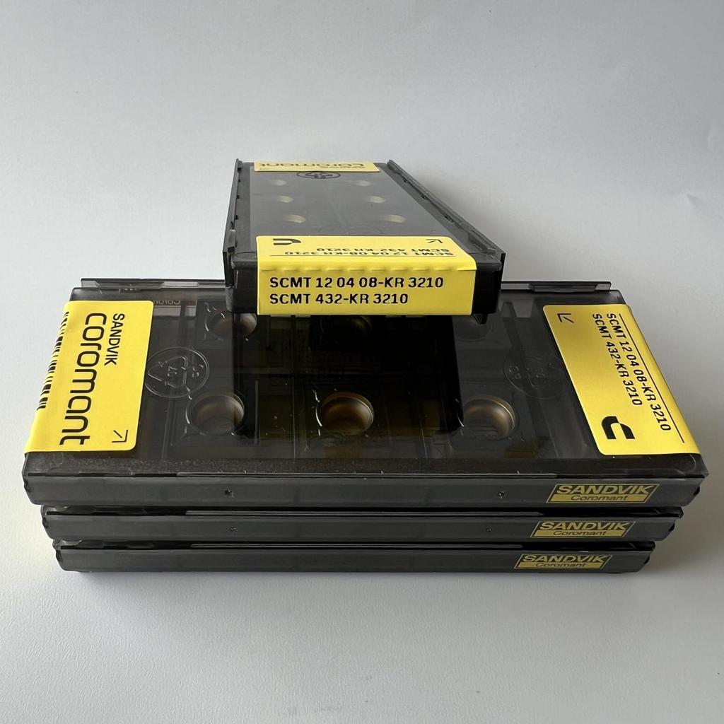 SANDVIK / SCMT120408-KR 3210 / Original Swedish hard alloy blade 10 Pcs