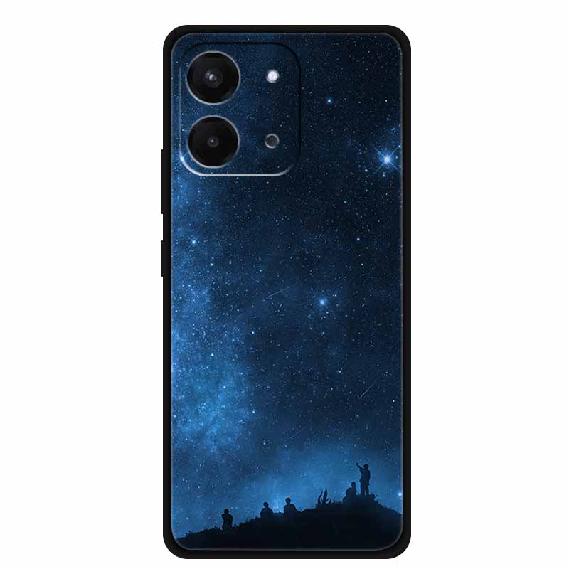 Per Custodia Redmi 15C 5G Lusso Morbido TPU Custodia per Telefono su Xiaomi Redmi 15C Modello Geometrico Cover Antiurto Silicone Antiscivolo Coque
