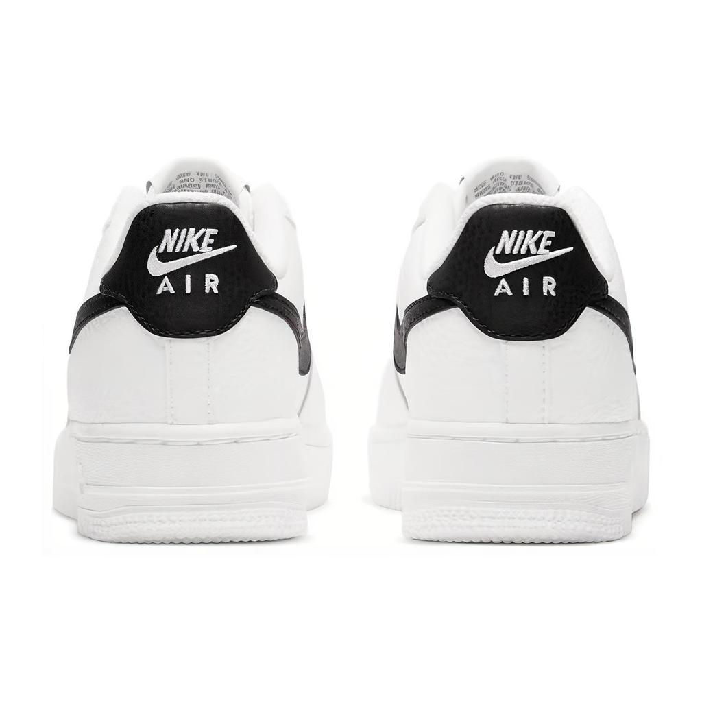 New Nike Air Force 1 Low White Black GS CT3839-100