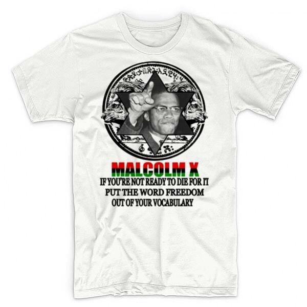 Měsíc černé historie Afrika, Egypt, Kemet, Malcolm X, Martin Luther King Unisex tričko