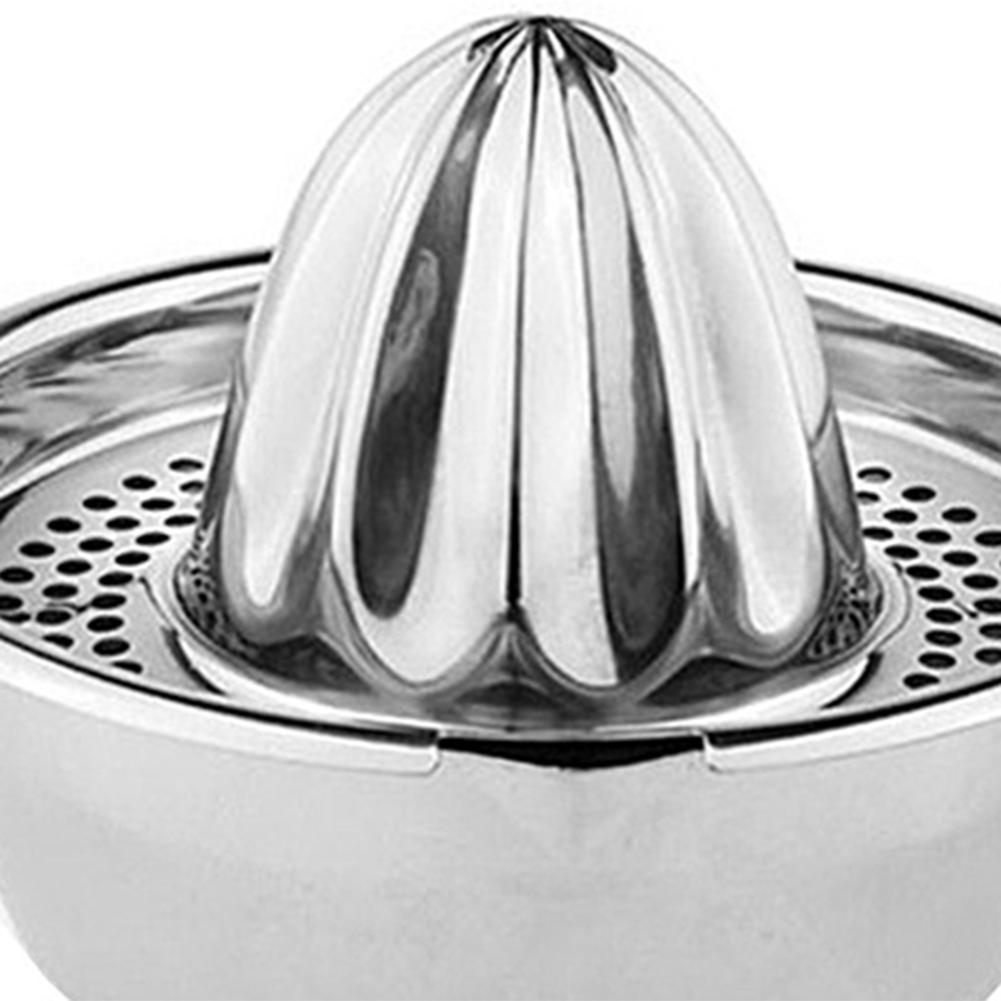 Manual Juicer Manual Citrus Juicer Stainless Steel Citrus Lime Lemon Squeezer Detachable with Strainer Handle Kitchen Gadgets China Mainland