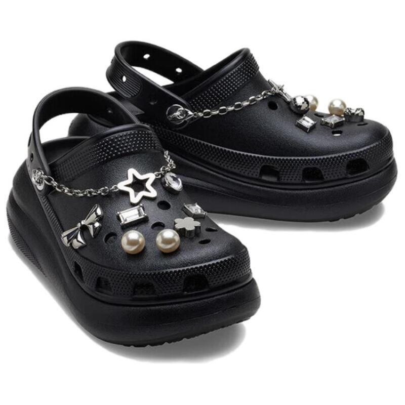Crocs EVA Comfortable and Versatile Hole Shoes Women’s Black