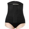 Breathable Mesh Waist Traine Slimming Body Shaper Belt with Triple-Row Hooks, Elastic Fitness & Postpartum Support, Seamless Design