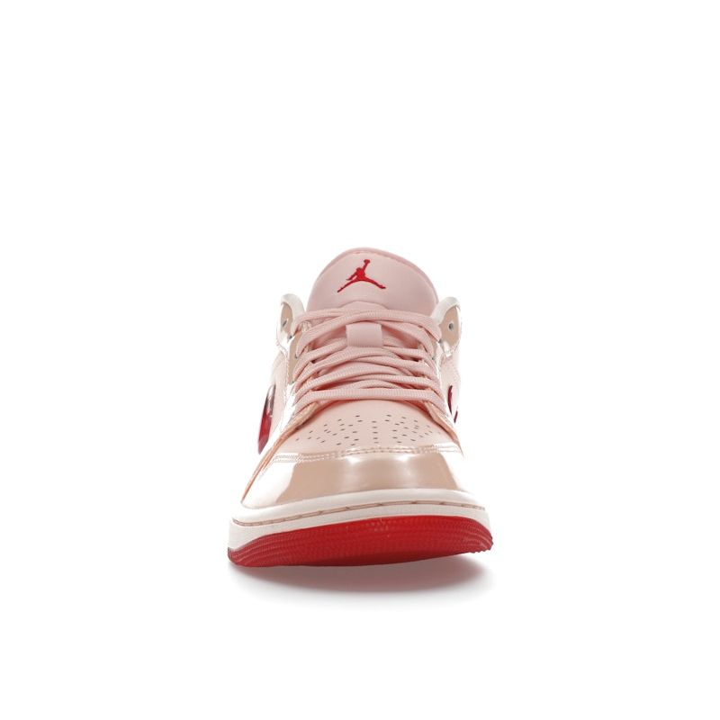 Air Jordan 1 Low SE Patent Valentines Day Dámské Tenisky Růžové Washed-Coral Gym-Red HF3174-600