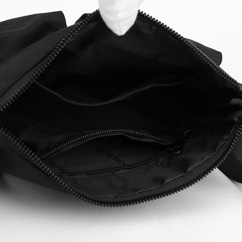 Men's Crossbody Chest Bag Fashion Sports Shoulder Bag Casual Travel Backpack for Couples Students Unisex Sling Bag