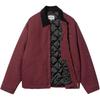 Carhartt WIP OG Detroit Aged Canvas Jacket Malbec/Black Unisex Streetwear I027358-2CP-3K
