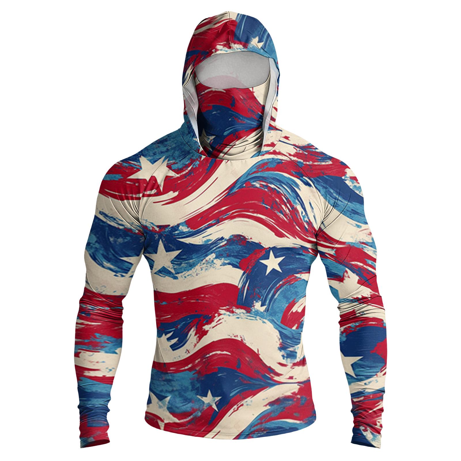 

Men s Casual Drop-Shoulder Hooded Long-Sleeve Shirt XL винний