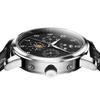 OLEVS 6698 Leder Arabische Ziffern OEM-Logo Multifunktional Mondphase Automatische Mechanische Uhr für Herren