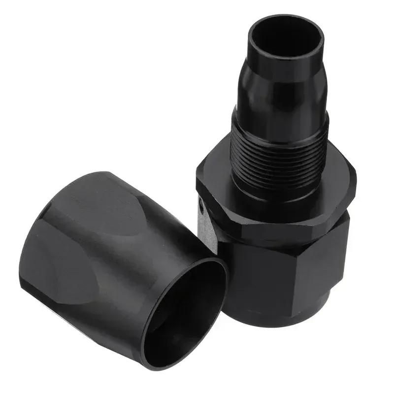8Pcs 4AN 6AN 8AN 10AN 12AN 2x0° 2x45° 2x90° 2x180° Degree Swivel Hose End Fittings Adapter For CPE Oil Fuel Line Pipe NPT Plug