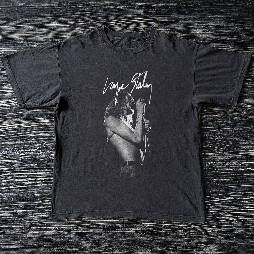 Layne Staley Alice In Chains Retro Rock Band Unisex Black TShirt S5XL Unisex T-Shirt L
