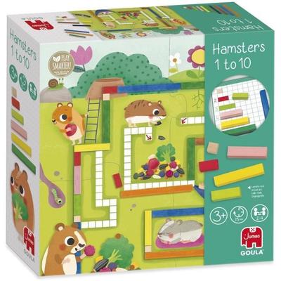 Pedagogiskt spel - GOULA - 1-10 Matematik - Hjälper hamstrarna att samla sina förråd inför vintern