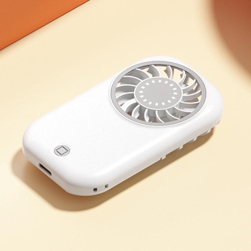 2026 USB-Powered Neck Hanging & Desktop Electric Fan - Mini Folding Portable Fan with Digital Display In stock