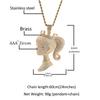 European and American Ins New Crown Barbie Pendant Necklace Copper Inlaid Zircon Niche Pendant Trendy Versatile Accessories