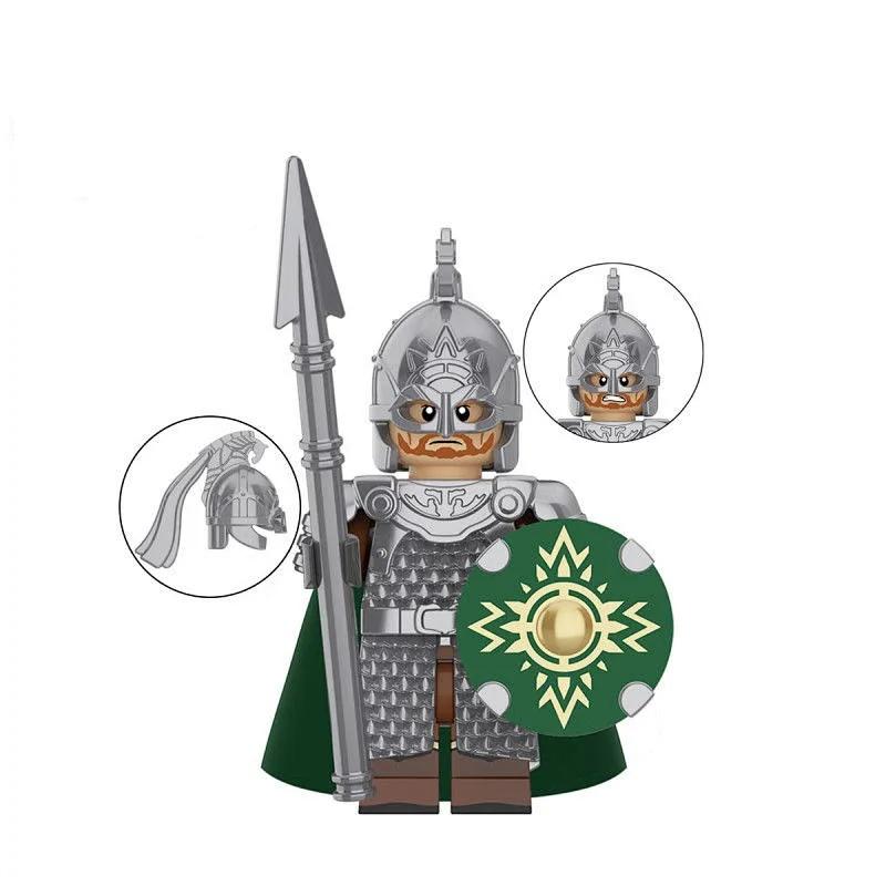 Medieval Cavalry Guard Assembling Building Blocks Minifigure Toy