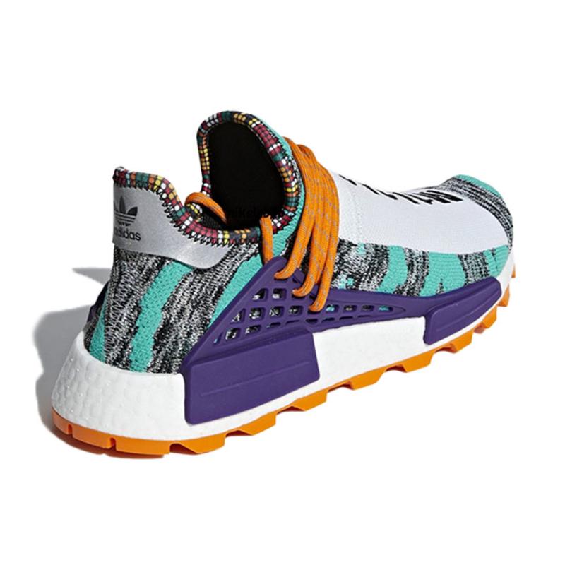 Adidas Pharrell X Adidas Nmd Human Race Trail 'Solar Pack' Sneakers BB9528