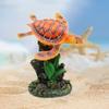 Simulation Clownfish Coral Ornaments Lifelike Turtle Landscaping Fish Hiding Cave  Fish Tank