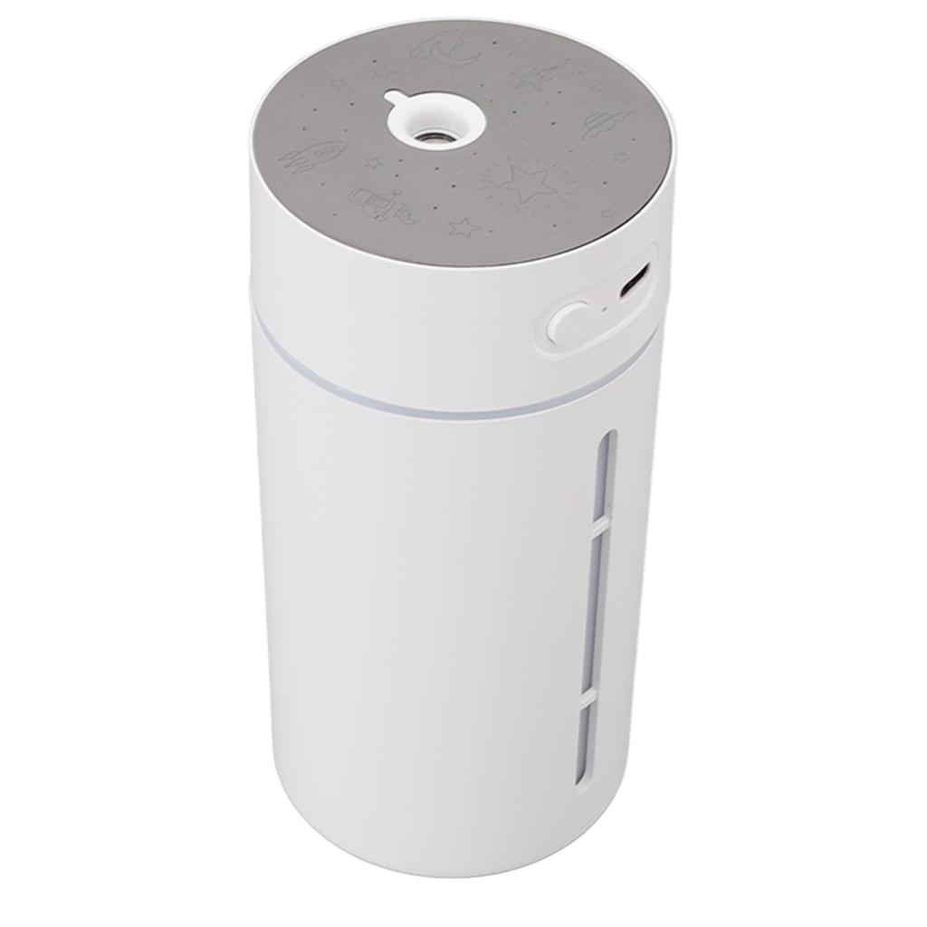 Mini Humidifier 250ml USB Charge Projector Light Cool Visible Water Level Desk Humidifier for
