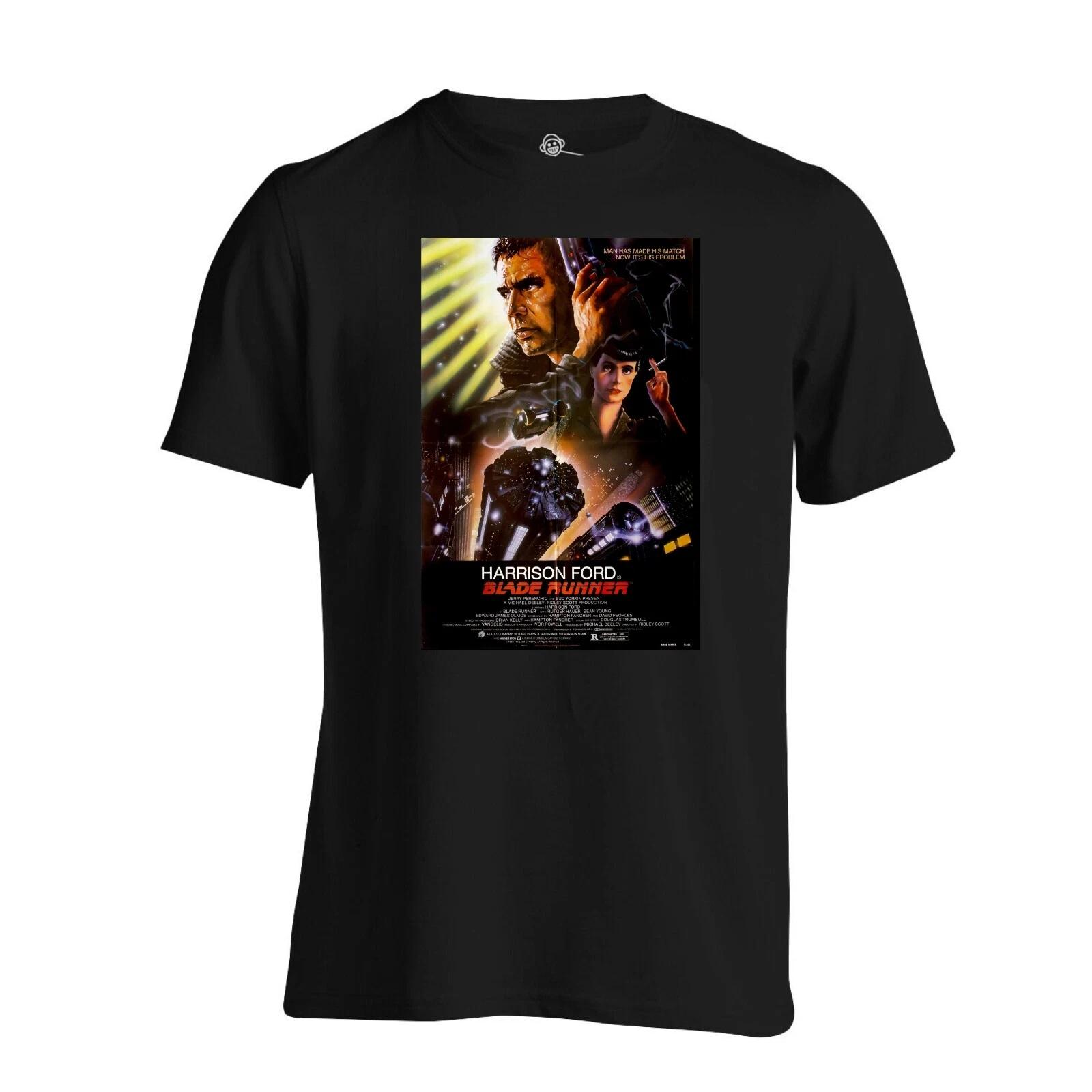 Blade Runner 1982 T Shirt Classic Movie Film Poster Print L