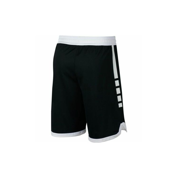 Nike Elite Breathable Mid-Waist Straight Basketball Shorts Men Bottoms Black AJ3904-010