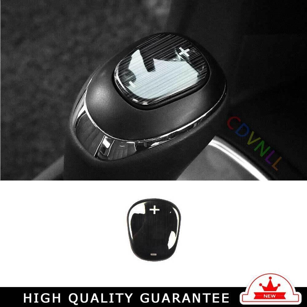 Gear Shift Knob Head Cover Trim For Chevrolet Equinox 2018-2021 Black Titanium