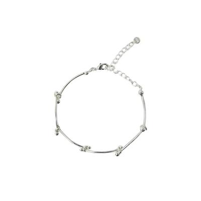 Dot Chain Bracelet - Silver