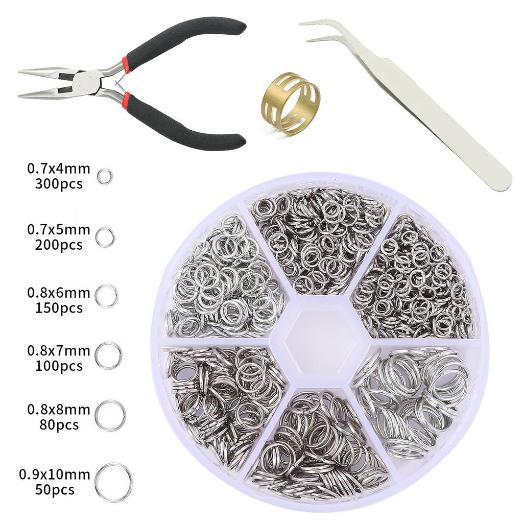 DIY Jewelry Accessories, Earrings, Ear Hooks, Bracelets, Necklaces, Handmade Bead Materials, Tool Sets