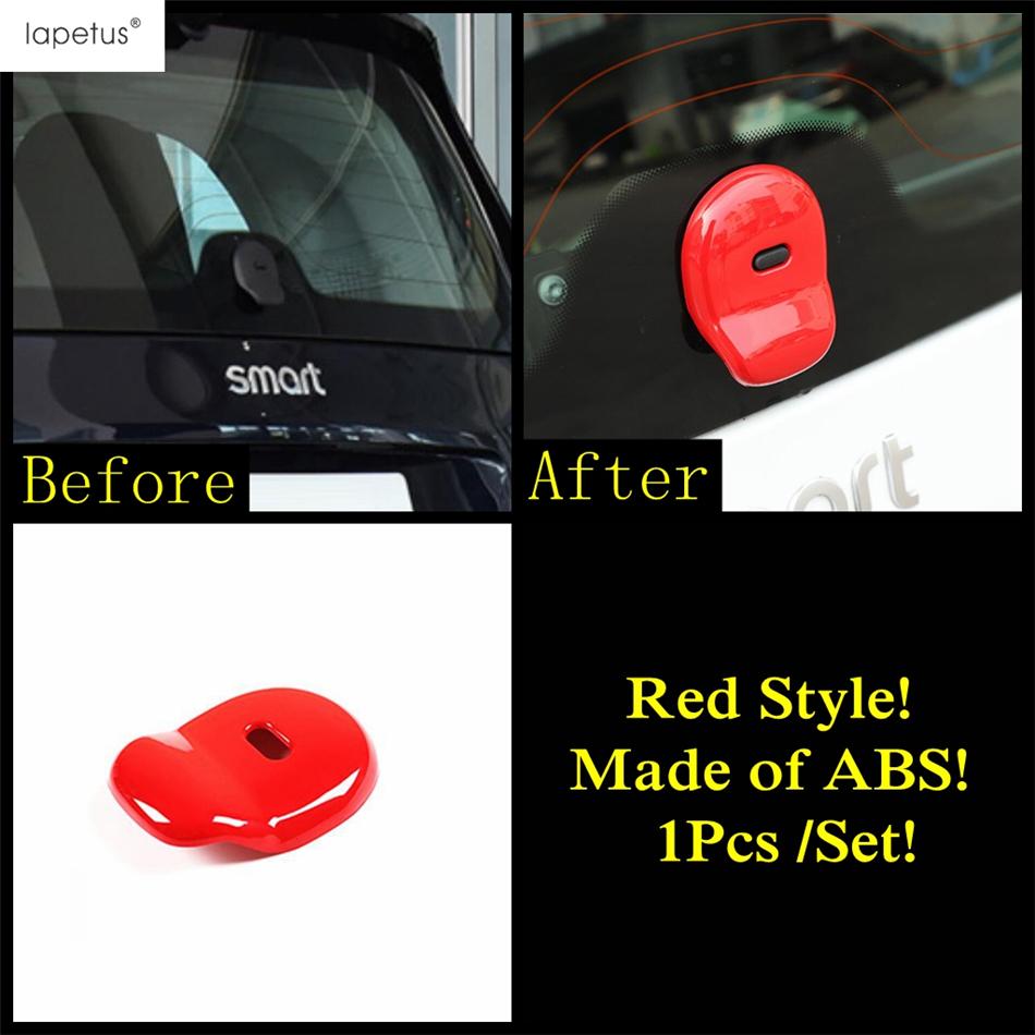 For Smart 453 Fortwo 2015 -  Dashboard AC Air Vent Window Lift Head Lamp Warning Light Cover Trim Red Accessories Interior