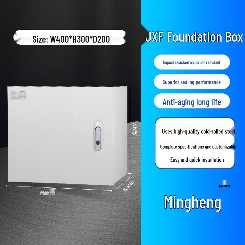 Waterproof Dustproof Indoor Wall-Mounted Distribution Box