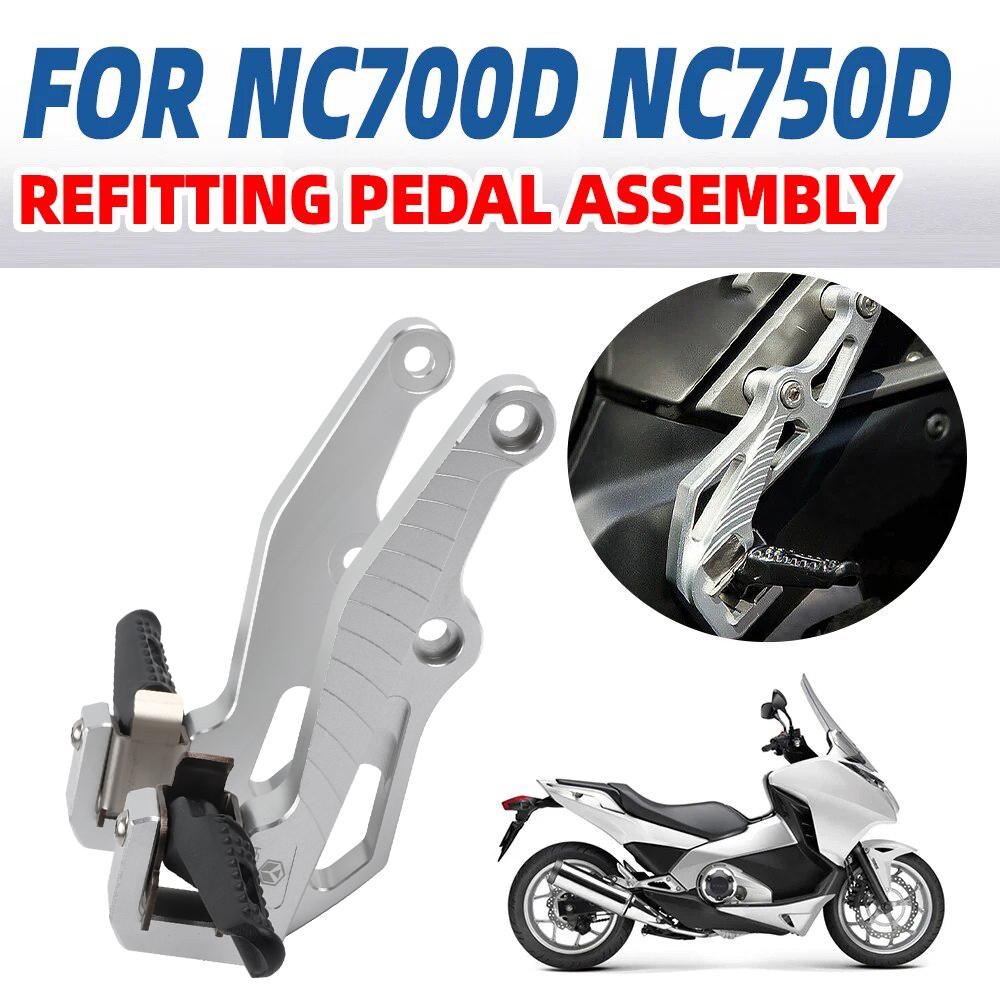 For HONDA NC700D NC750D NC 700D 750D NC700 NC750 D Integra NC 700 NC 750 D 2012 - 2023 Accessories Foot Pegs Pedals Footrest Kit
