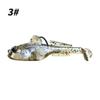2pcs 9g Weight Silicone Goby Lure Jig Hook 12g Weight Sinking Soft Lure Soft Material Perch Tackle Swimbaits Perch Fishing