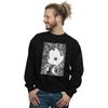 Disney Mens Mickey Mouse Lines Sweatshirt