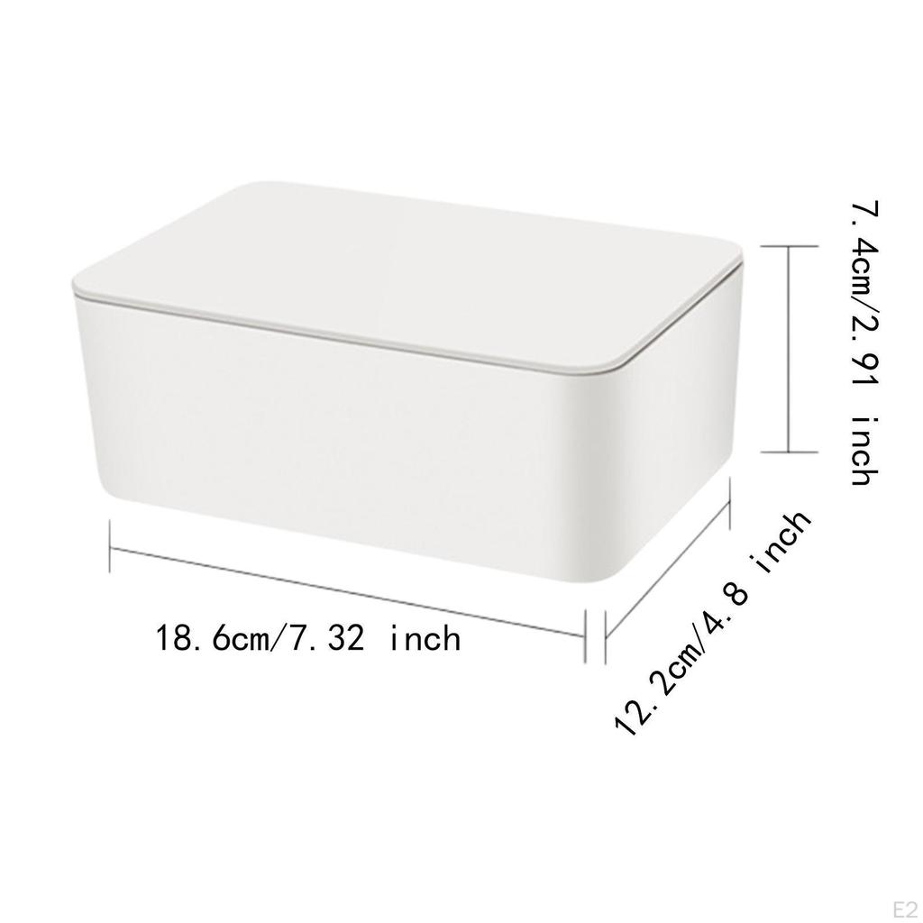 Baby Wipes Dispenser Wipe Container Refillable Dustproof Keeps Clean with Lid Holder