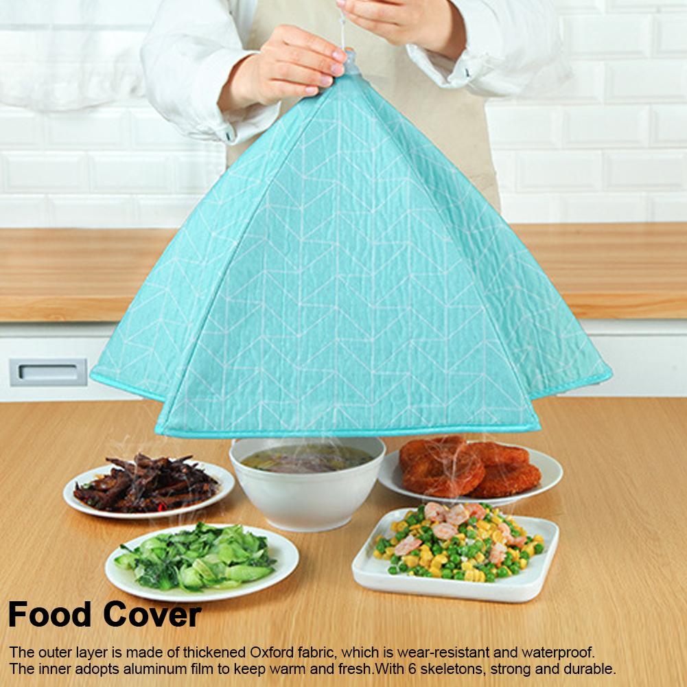 Household Kitchen Foldable Food Mesh Cover Tent Food Preservation Cover Kitchen Accessory