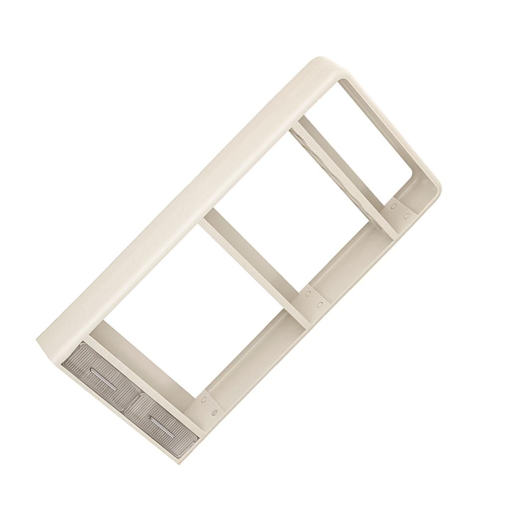 3 Ebenen Gewürzregal Organizer Multifunktionales Gewürzaufbewahrungsregal mit Haken für Küchenlebensmittel