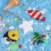 Crafts Fish Lifebuoy Pendant Starfish Mini Hanging Decoration Fishing Accessories