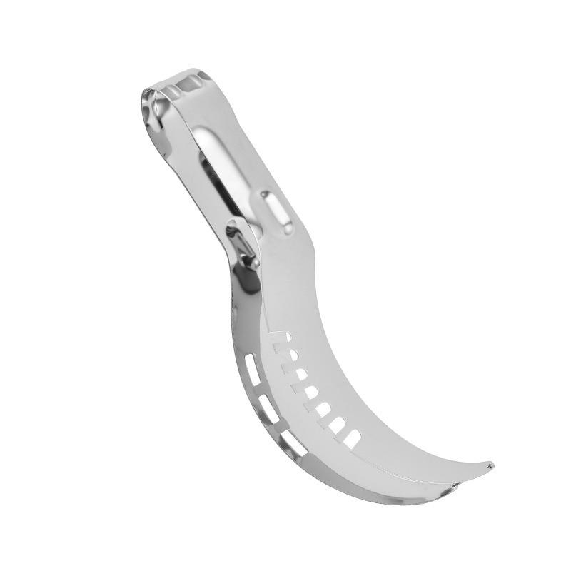 Stainless Steel Double-Headed Fruit Baller & Carving Knife with Watermelon Flesh Remover Spoon