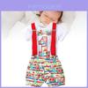 Adorable Cartoon Baby Summer Outfit Unisex Cotton Two-piece Set For Toddlers