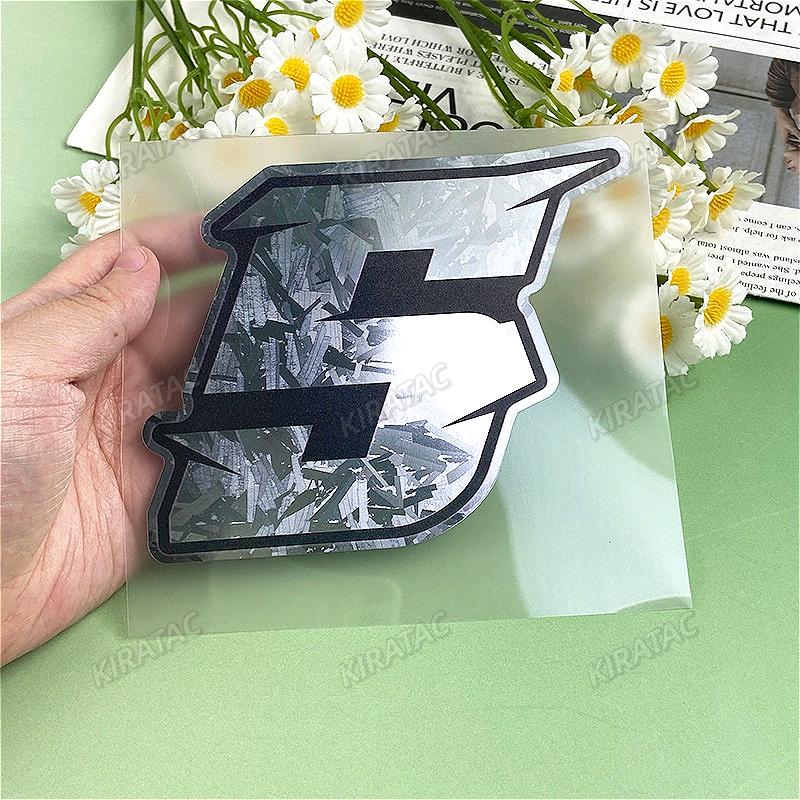 1 Stk. 0 bis 9 Arabische Ziffern Silber Kohlefaser Motorradaufkleber Wasserdicht für Motorradverkleidung Kraftstofftank Roller Vinylaufkleber