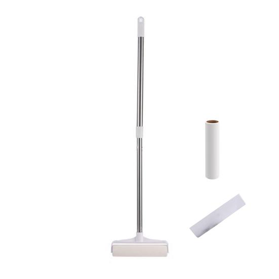 Hair Sticker with Retractable Handle Adhesive Rollers Lightweight Fluff Rolls Sticky Rollers Sofa Bed Lint Roller