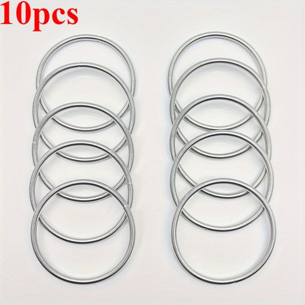 10 Snake Pendant Bracelets. Silver adjustable retractable DIY jewelry supplies.