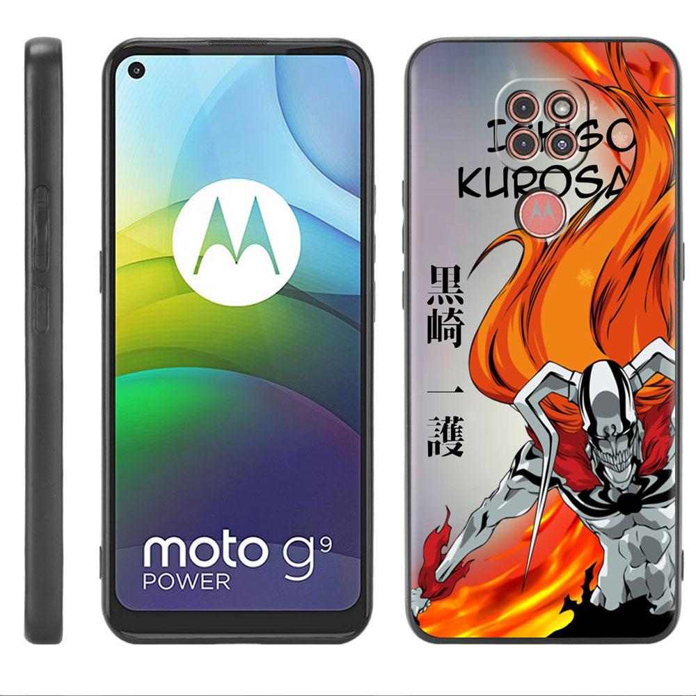 Case For Motorola G60 G30 G22 Edge 20 Lite G31 One Fusion G9 G8 G60s G51 G71 G52 G200 G50 TPU Phone Cover Kurosaki Ichigo Bleach