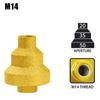 20-35-50mm  Chamfer Router Bits M10 M14 Step Drill Bits Brazed Pagoda Reamer  Ceramic Tile