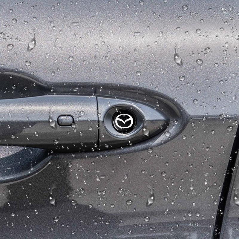 14mm Car Key Emblem Stickers Auto Control Key Logo Accessories For Mazda 3 6 CX5 2 CX3 CX9 MX5 RX8 Axela Demio MS CX5 2 Axela Demio Atenza MS GH BK MP
