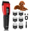 Hatteker Pet Electric Clippers – Dog Grooming Trimmer, Cat Hair Shaver, Pet Fur Cutter & Haircut Scissors Set