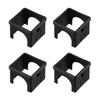 Black Diameter Plastic Square Tube Sleeve Easy To Use And Install