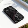 Tmavý gotický kyber-sigilismus Obal na telefon Pro iPhone 11,12,13,14,15,16,17,Pro,Max,Plus,E,SE4,Air,Mini Černý měkký kryt