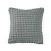 2 Packs Throw Pillow Covers 18x18 Inch for Living Room Couch Bed Sofa Soft Striped Corduroy Square Cushion Case 45x45 cm Farmhous Home Decor