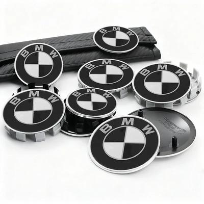 7Pc Front Hood Logo 82mm Rear Badge 74mm Hub Cap 56/68mm 45mm For BMW F87 E64 X5G05 G26 E61 G32 X6E71 E92 F12 X5E70 G16 E12